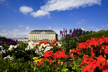 Schloss Augustusburg, Südseite